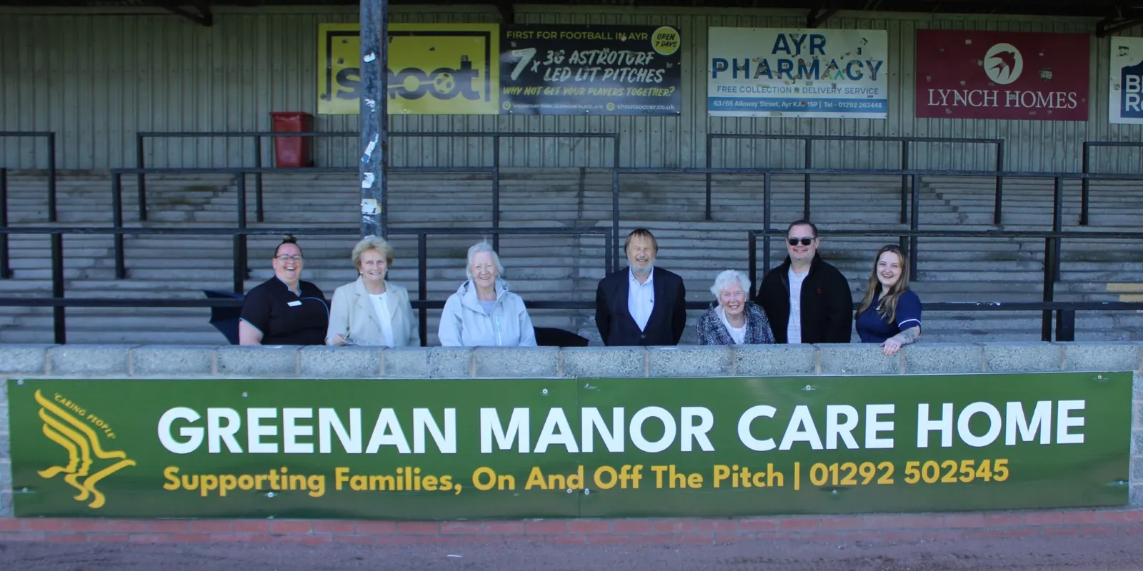 Greenan Manor Care Home Sponsors Ayr United FC